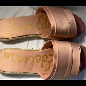 Sam Edelman Lars Slub Espadrille Dusty Rose sz 11